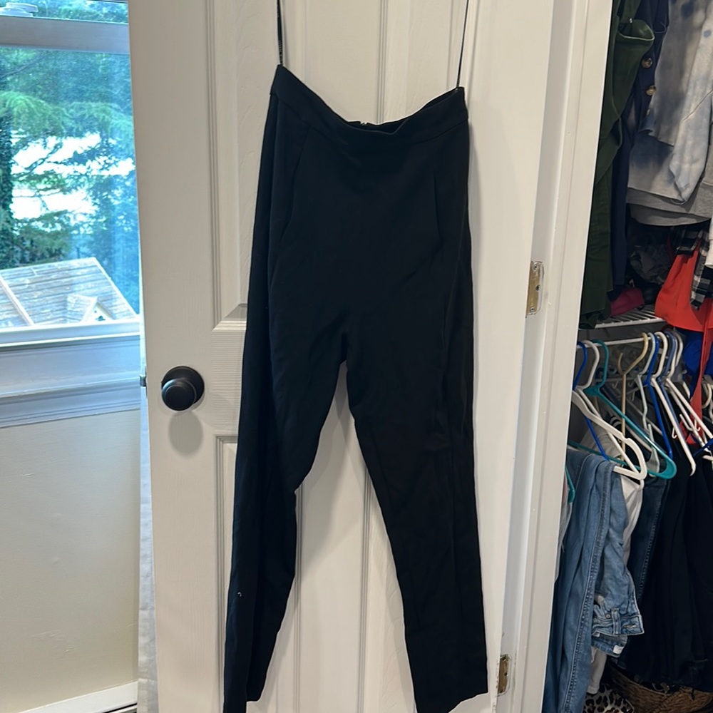 Black Halo High Waisted Pants